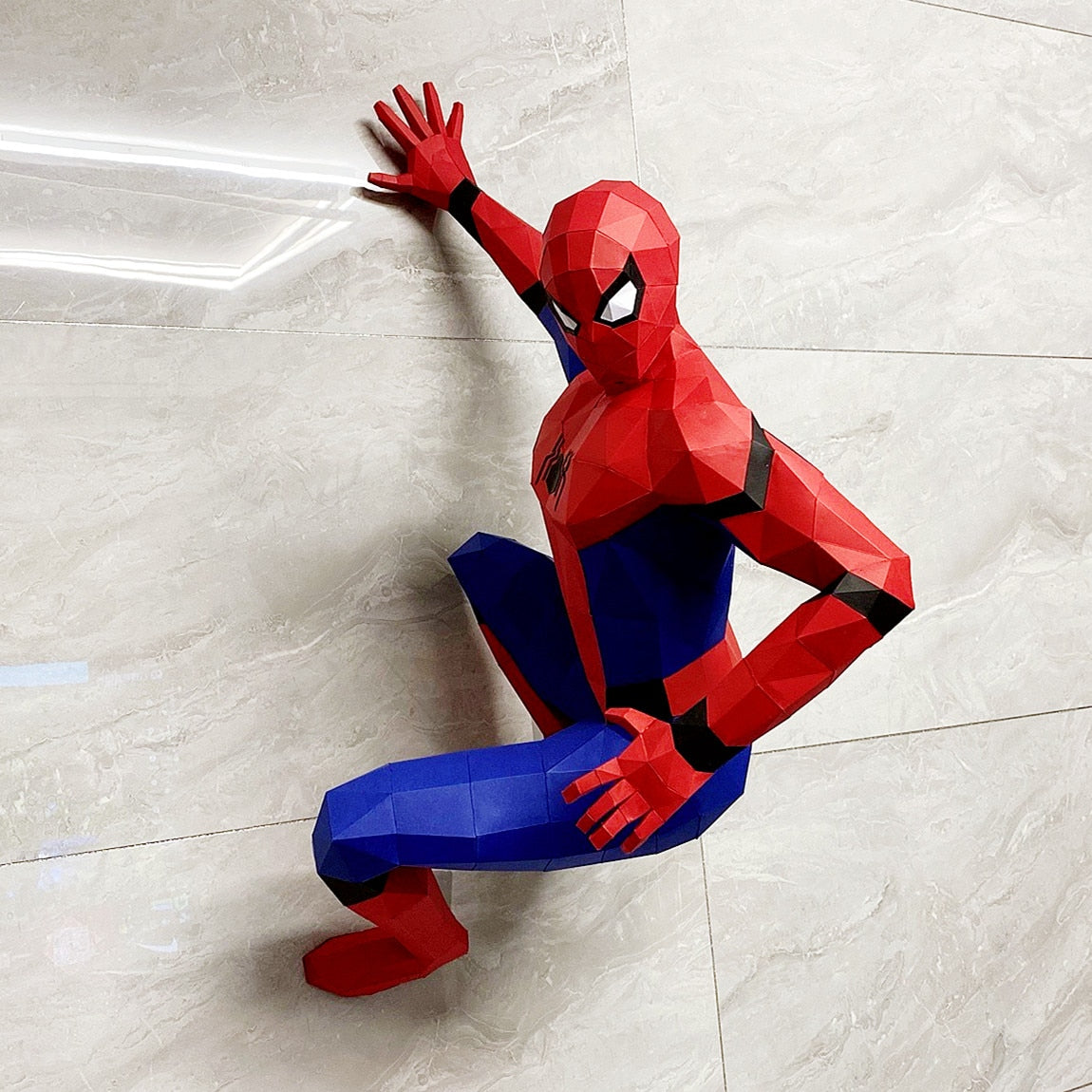 120cm DIY Avengers Spiderman Spider man 3D puzzle Paper model statue h –  Evergreen Freedom Enterprises LLC